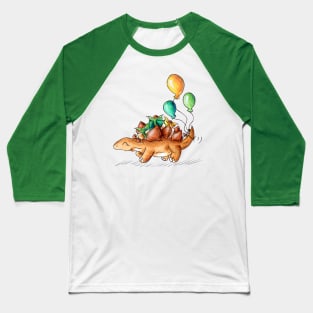 Stegoparty Baseball T-Shirt